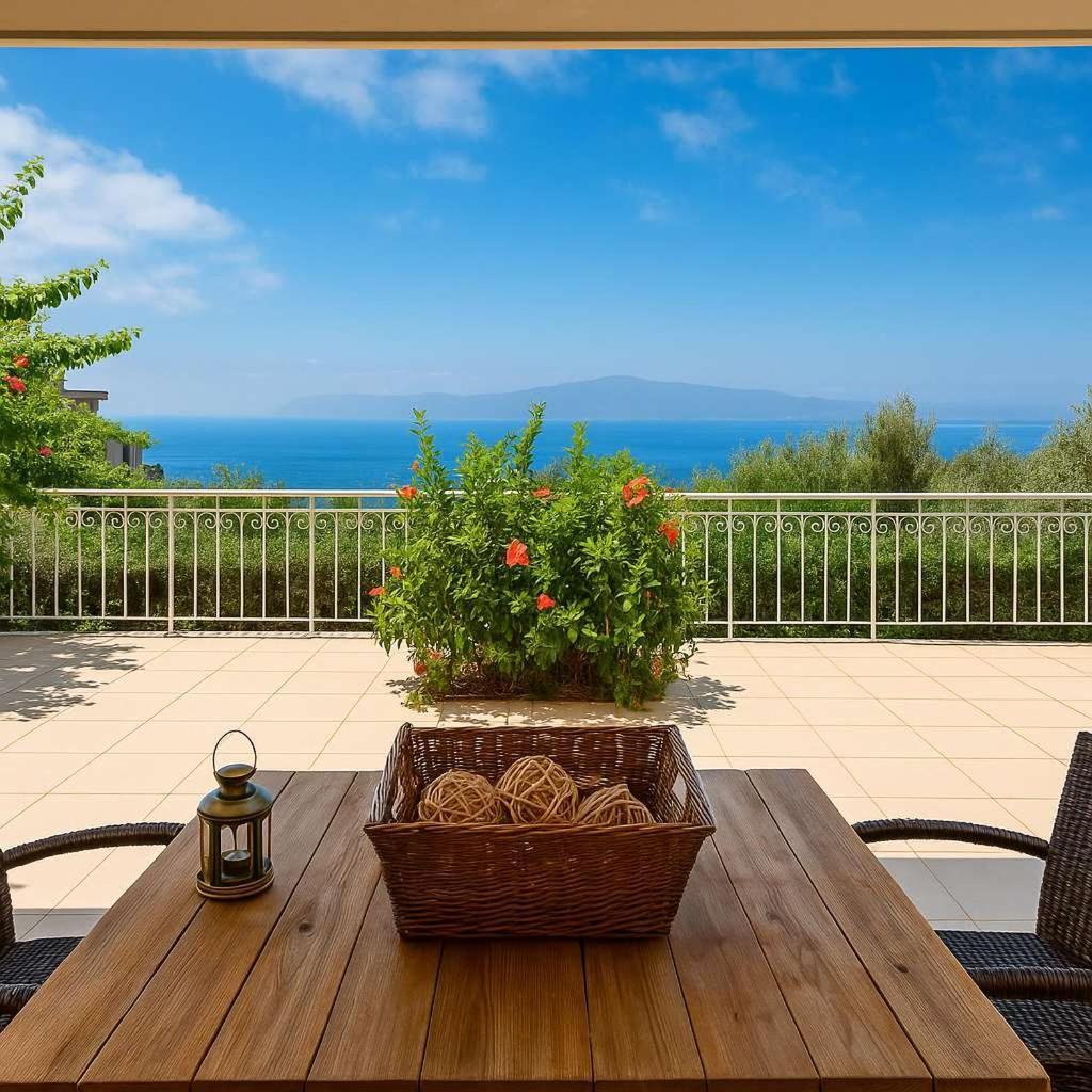 הוילה קלמאטה Aigli Fully Equipped Getaway - Seaview Lux Retreat מראה חיצוני תמונה